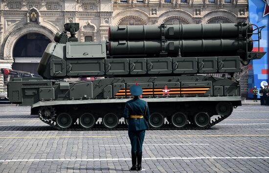Russia Victory Day Parade Rehearsal