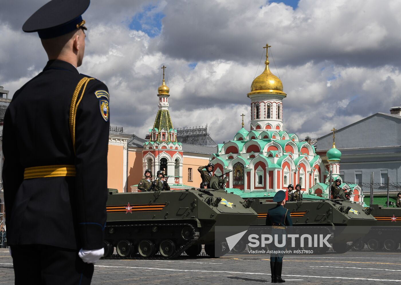 Russia Victory Day Parade Rehearsal