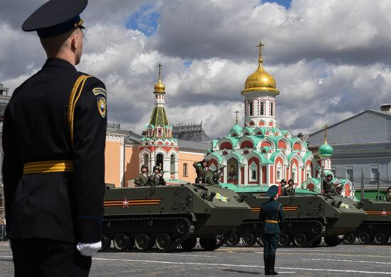 Russia Victory Day Parade Rehearsal