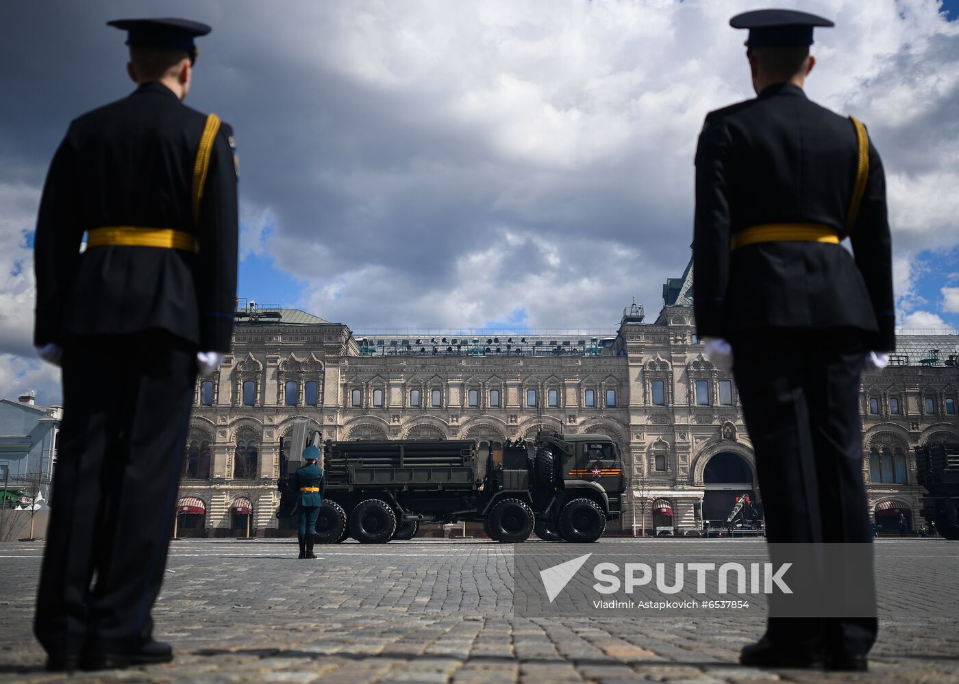 Russia Victory Day Parade Rehearsal