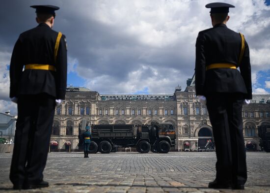Russia Victory Day Parade Rehearsal