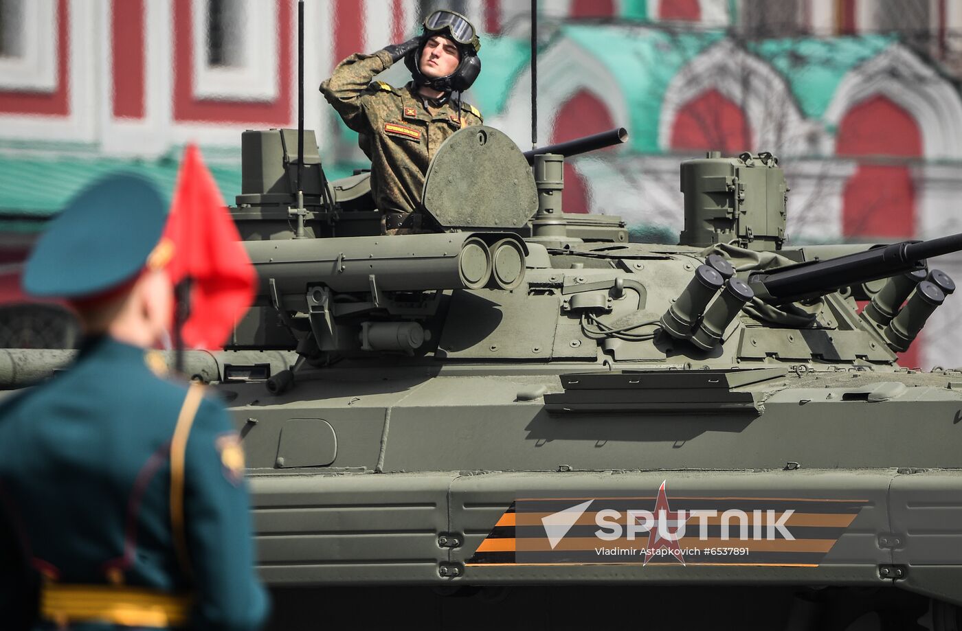 Russia Victory Day Parade Rehearsal