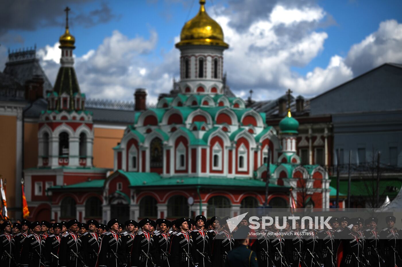 Russia Victory Day Parade Rehearsal