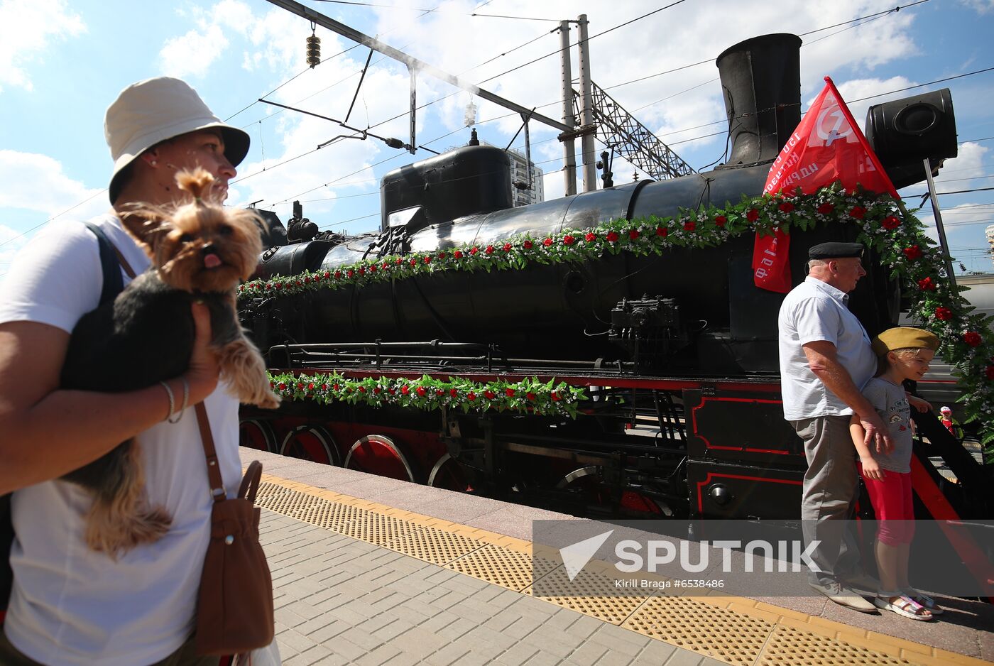 Russia Vintage Train