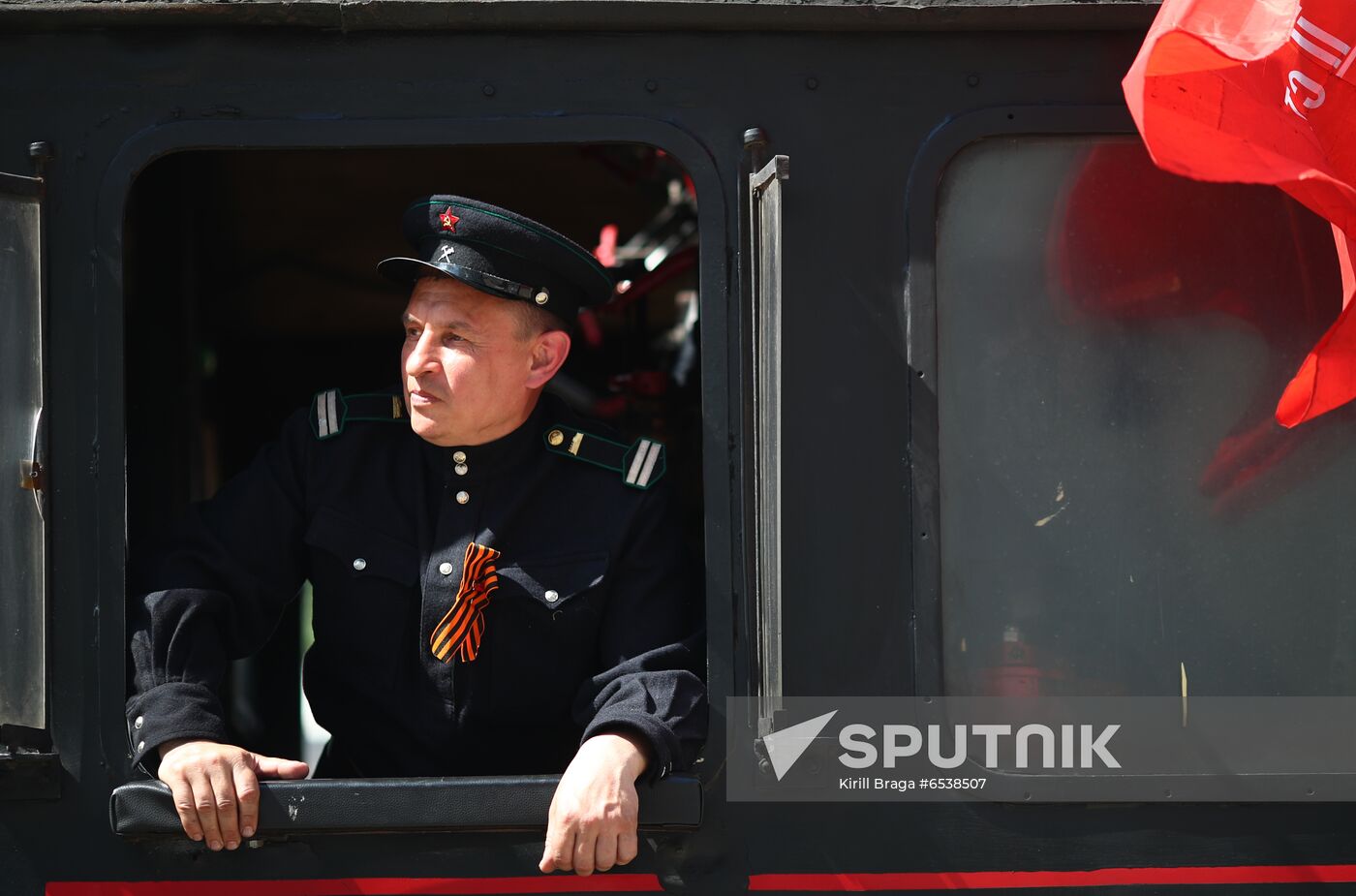 Russia Vintage Train