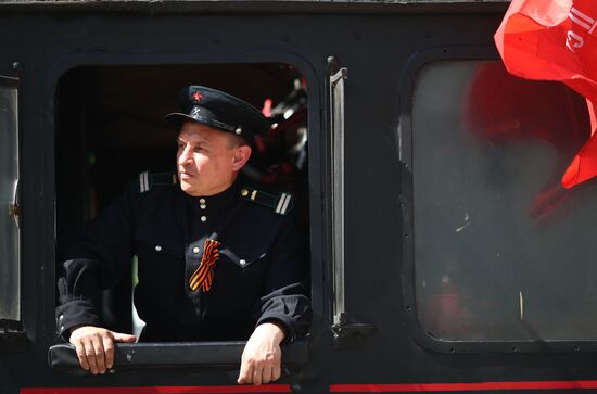 Russia Vintage Train