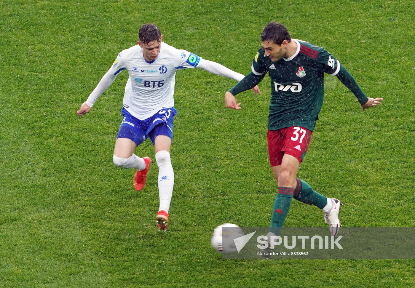 Russia Soccer Premier-League Lokomotiv - Dynamo