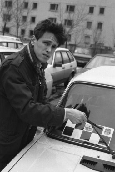 Private taxi in Moscow