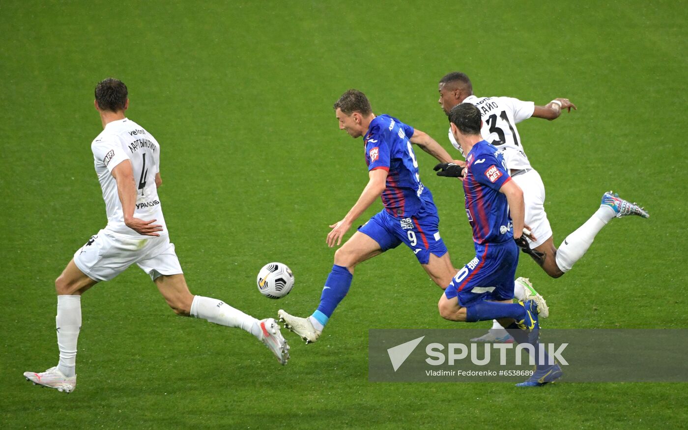Russia Soccer Premier-League CSKA - Krasnodar