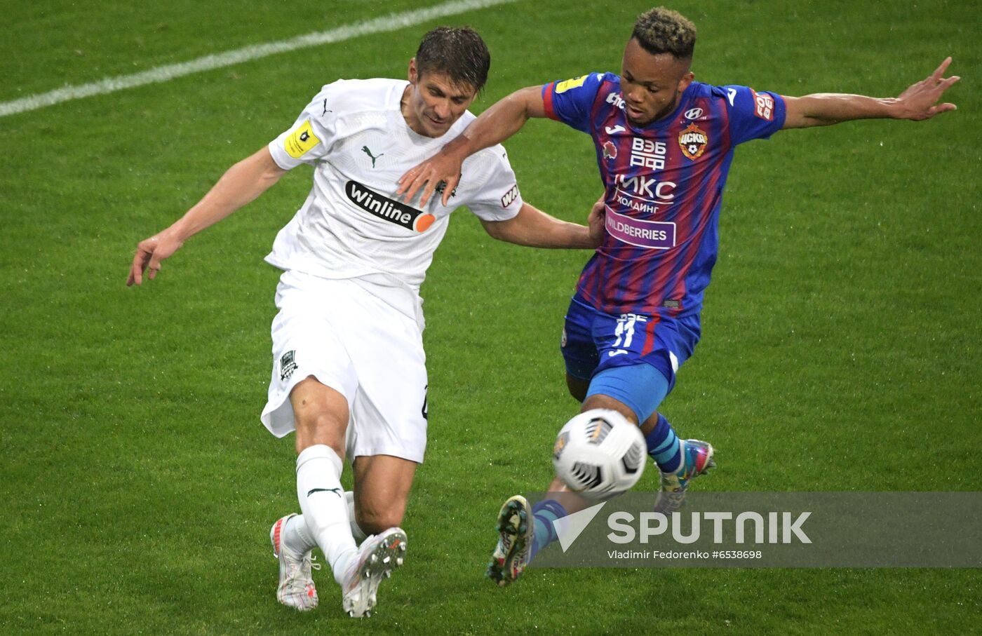 Russia Soccer Premier-League CSKA - Krasnodar