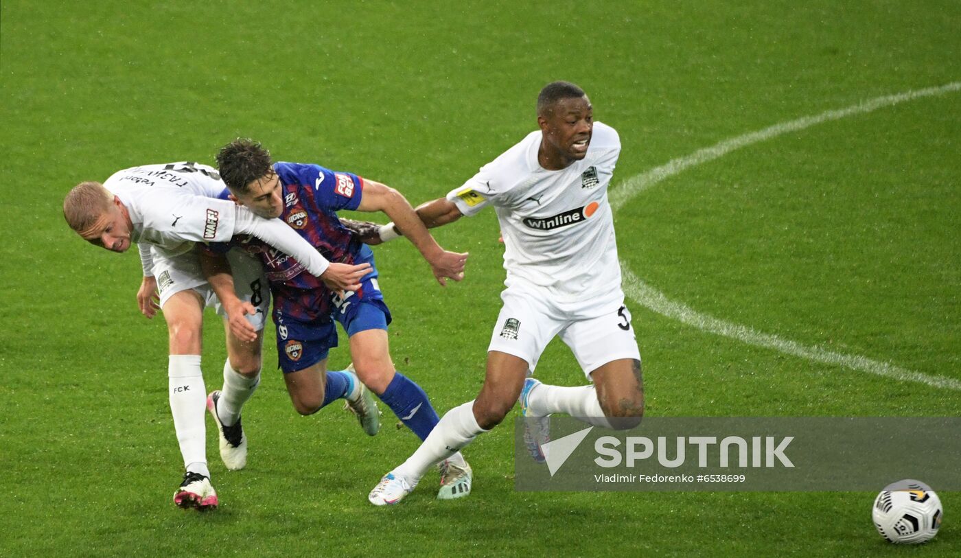 Russia Soccer Premier-League CSKA - Krasnodar