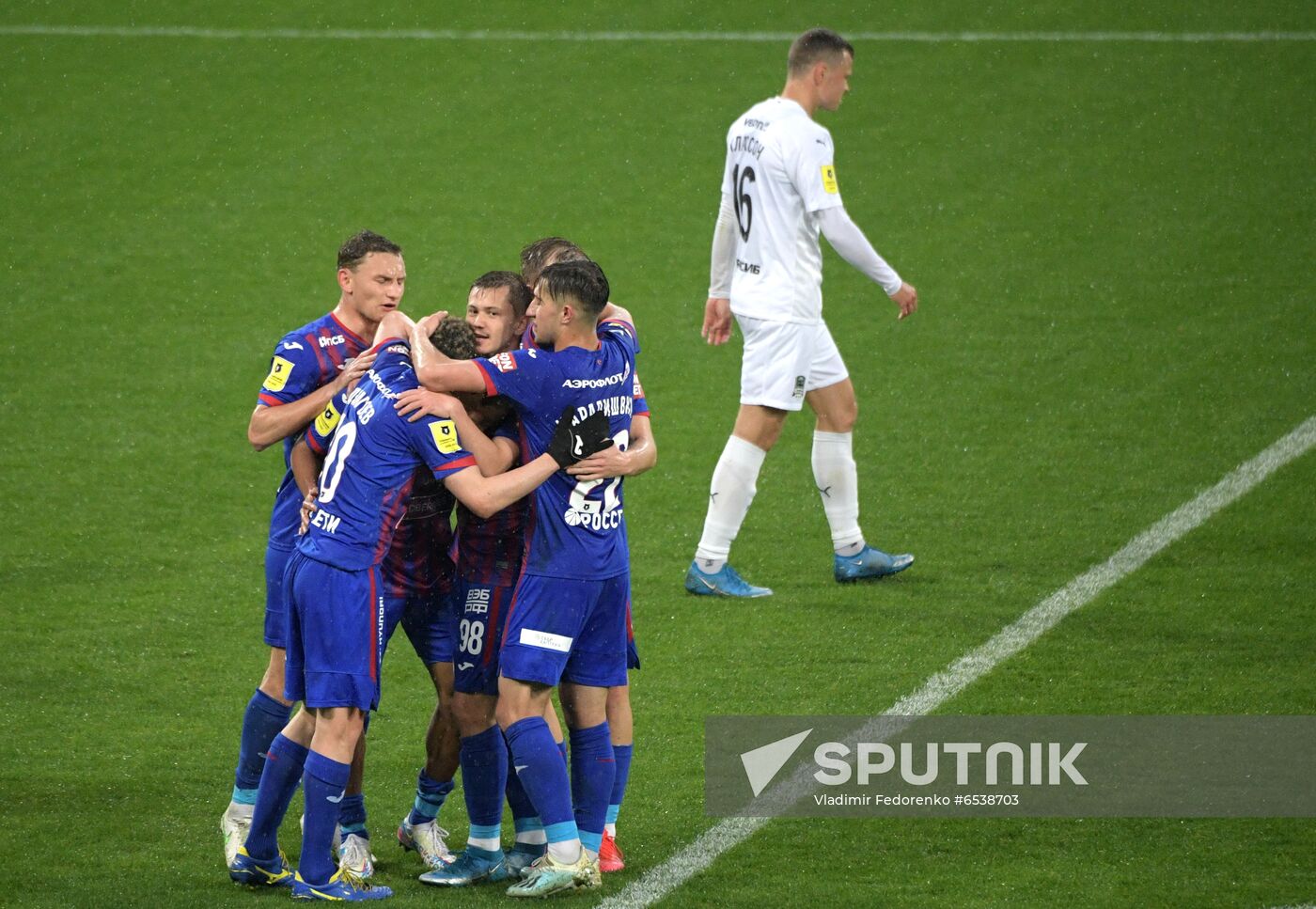 Russia Soccer Premier-League CSKA - Krasnodar