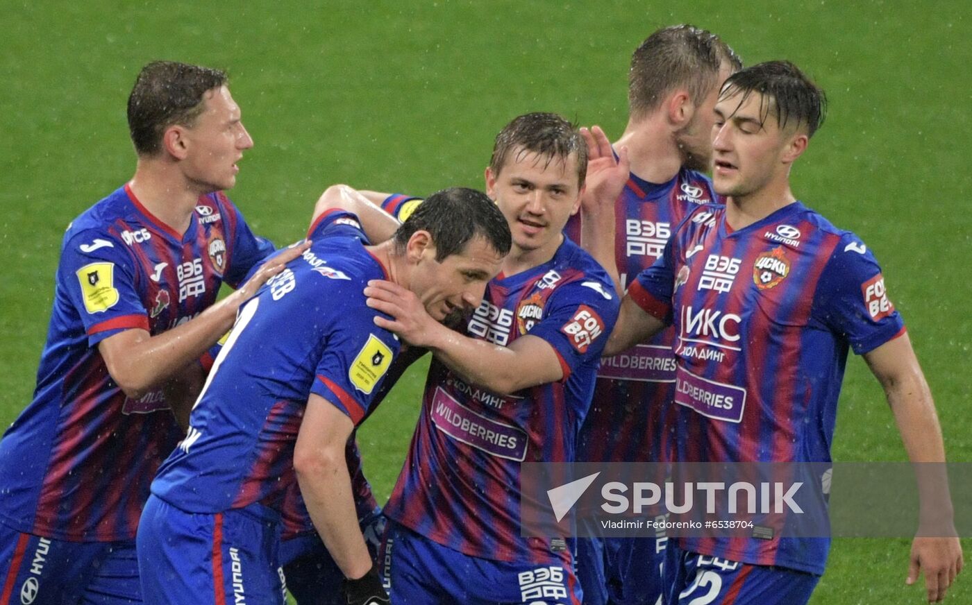 Russia Soccer Premier-League CSKA - Krasnodar