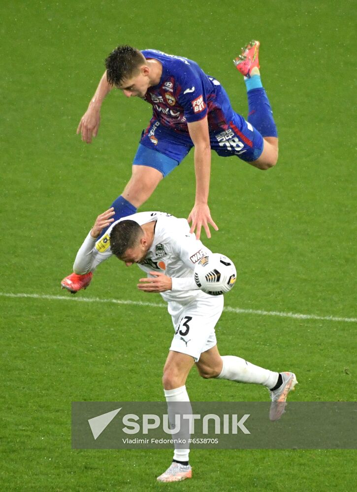 Russia Soccer Premier-League CSKA - Krasnodar
