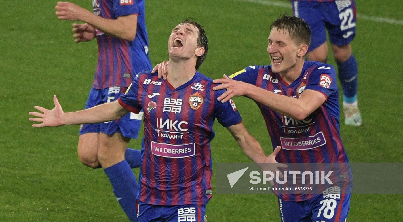Russia Soccer Premier-League CSKA - Krasnodar