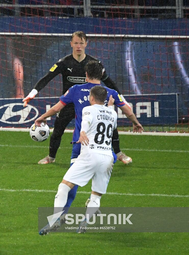 Russia Soccer Premier-League CSKA - Krasnodar
