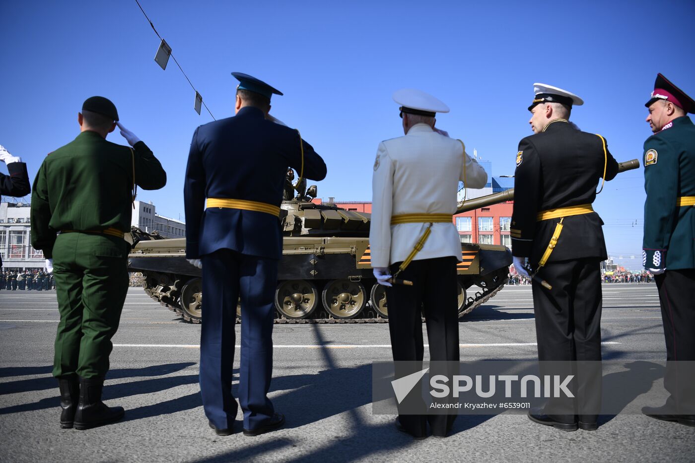 Russia Regions Victory Day Parade