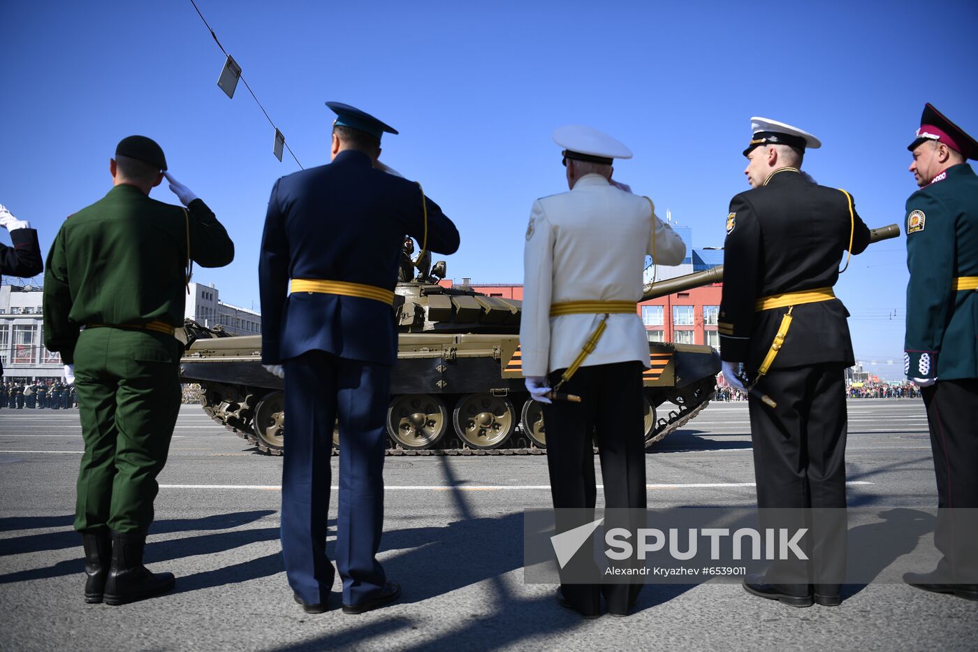 Russia Regions Victory Day Parade