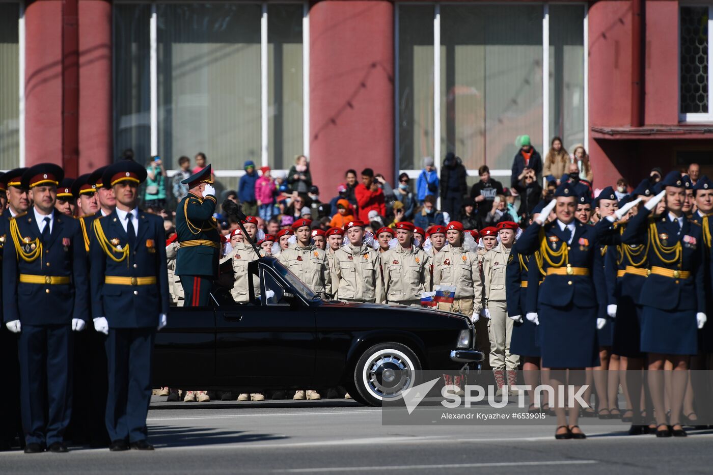 Russia Regions Victory Day Parade