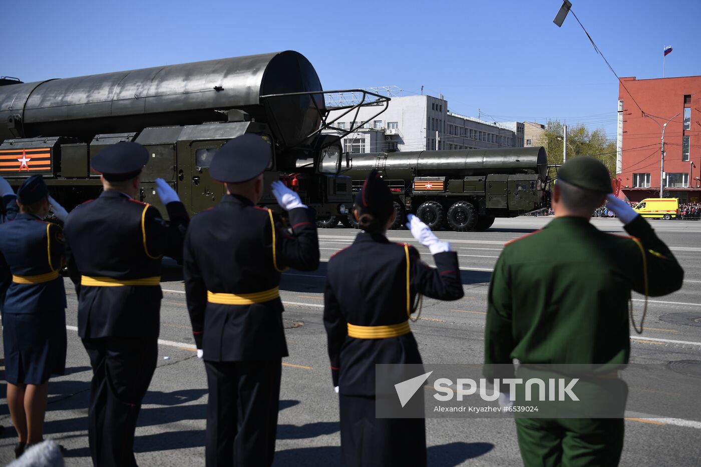Russia Regions Victory Day Parade