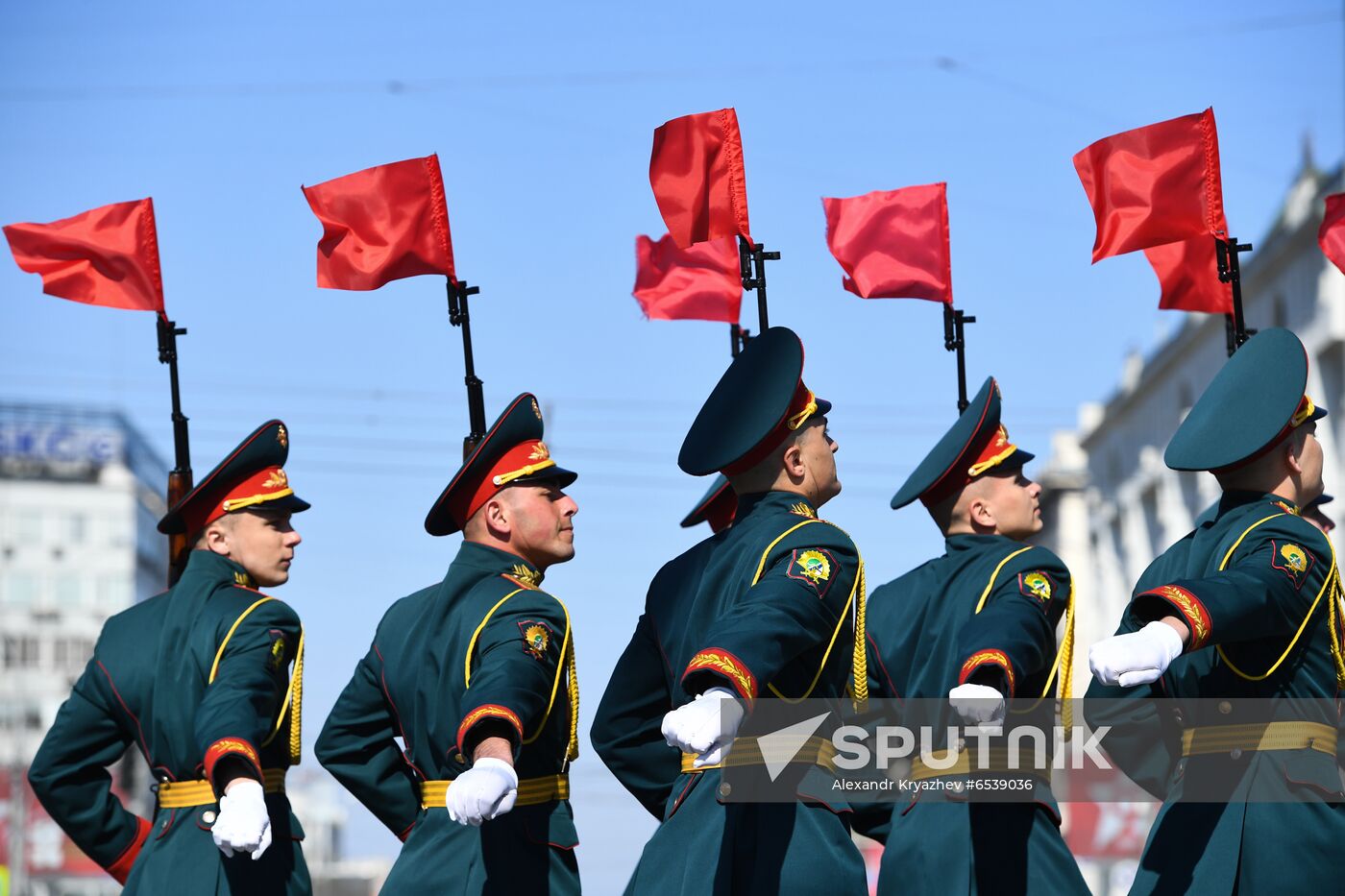 Russia Regions Victory Day Parade