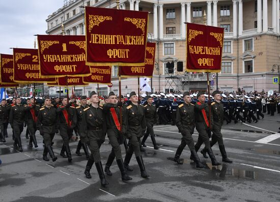 Russia Regions Victory Day Parade