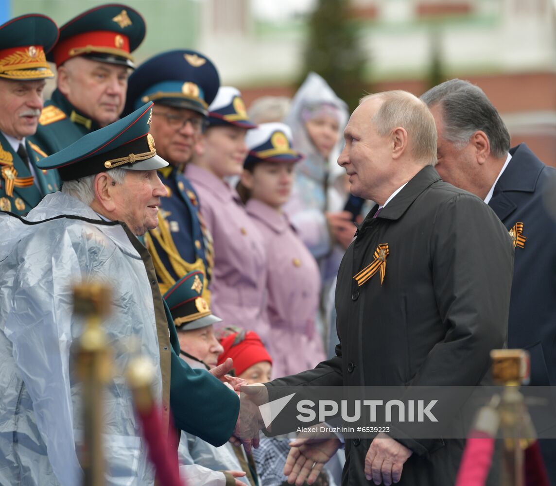Russia Putin Victory Day Parade