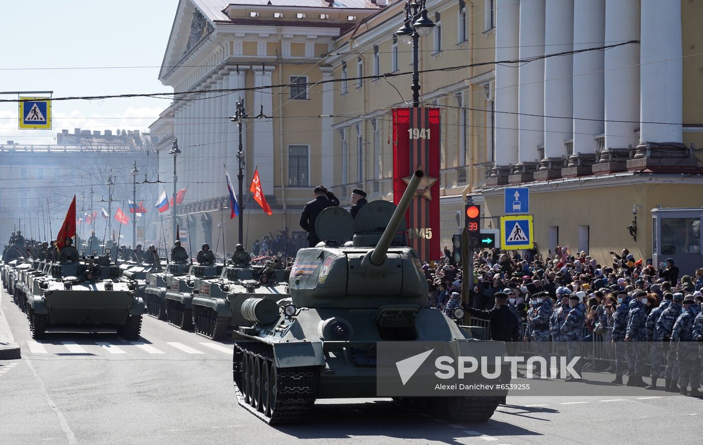 Russia Regions Victory Day Parade