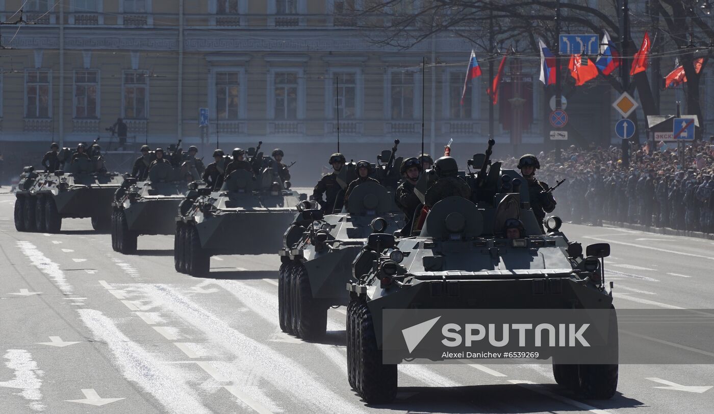 Russia Regions Victory Day Parade