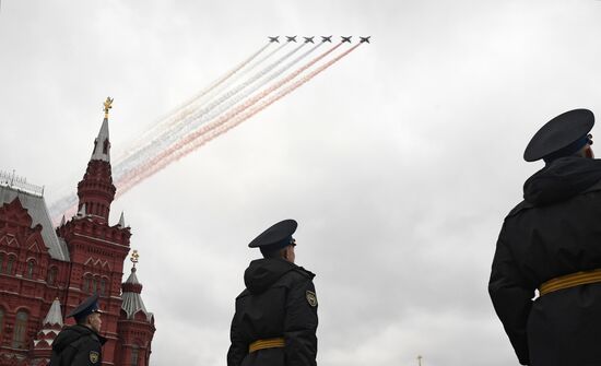 Russia Victory Day Parade Air Segment