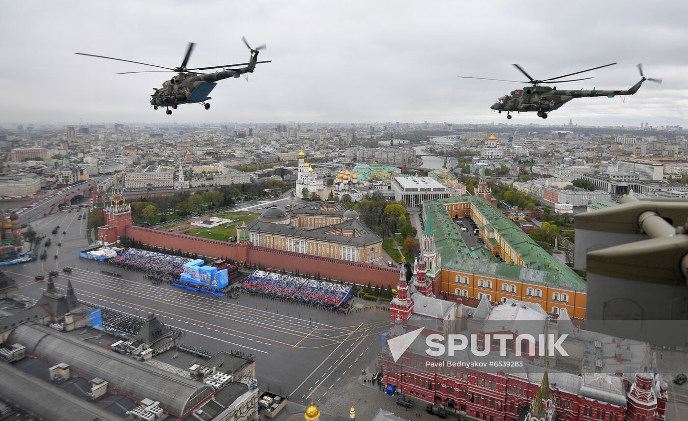 Russia Victory Day Parade Air Segment