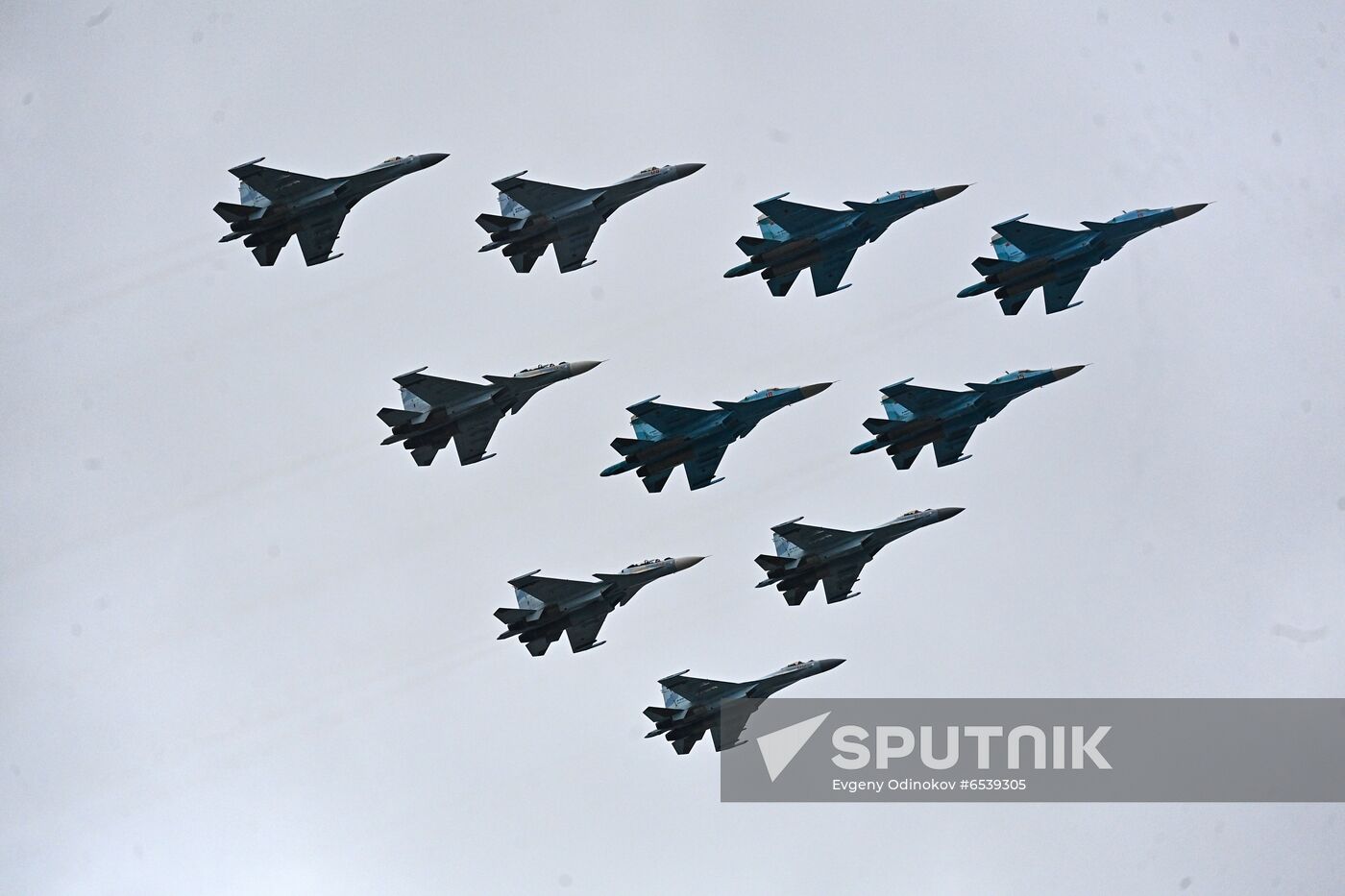 Russia Victory Day Parade Air Segment