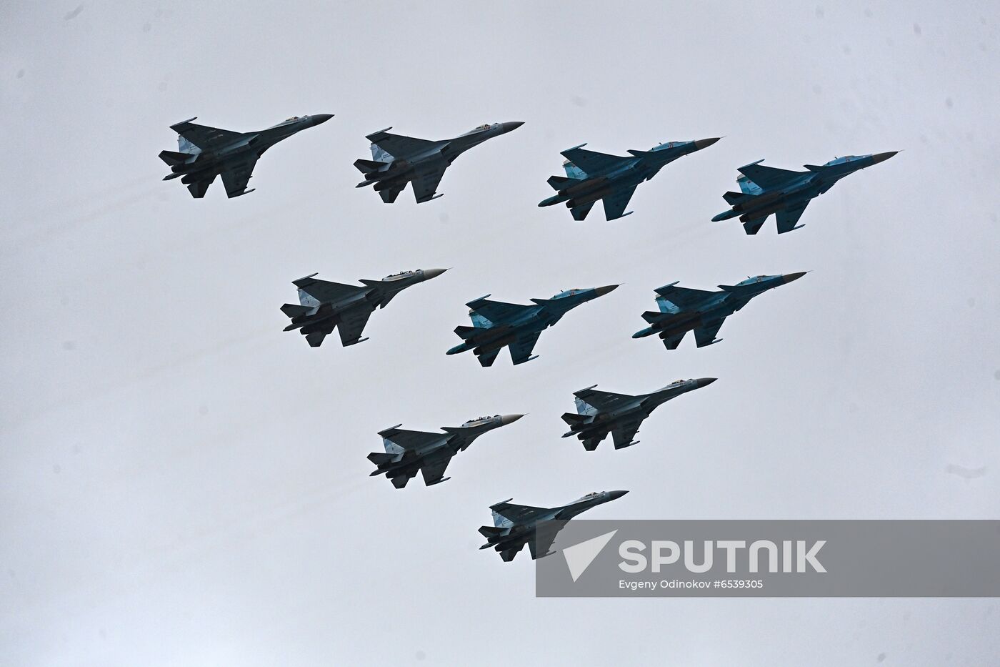 Russia Victory Day Parade Air Segment