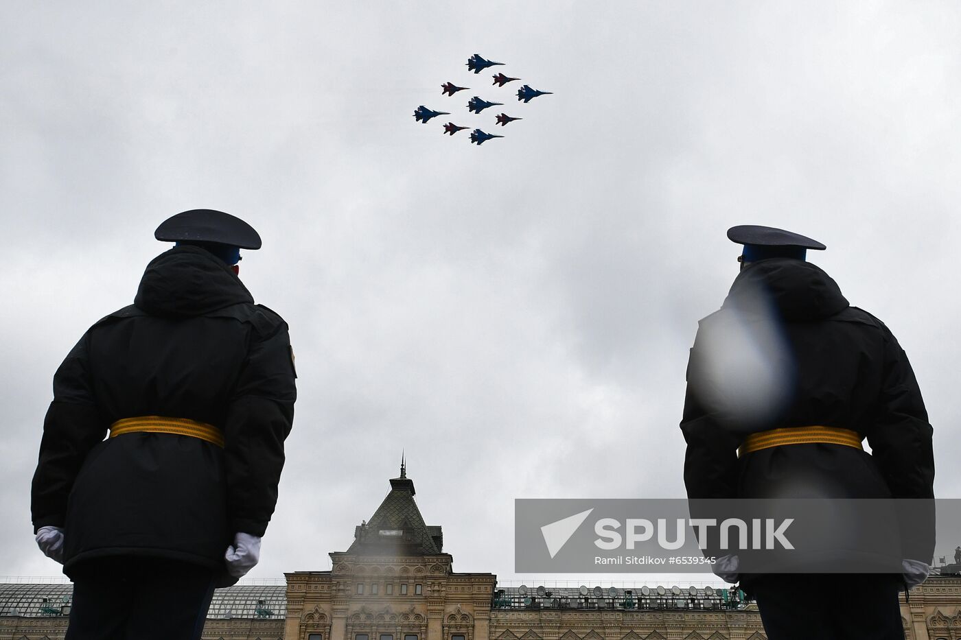 Russia Victory Day Parade Air Segment