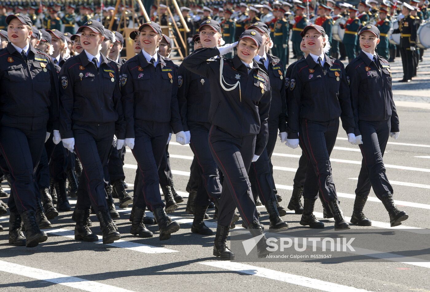 Russia Regions Victory Day Parade