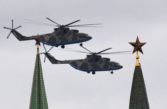 Russia Victory Day Parade Air Segment