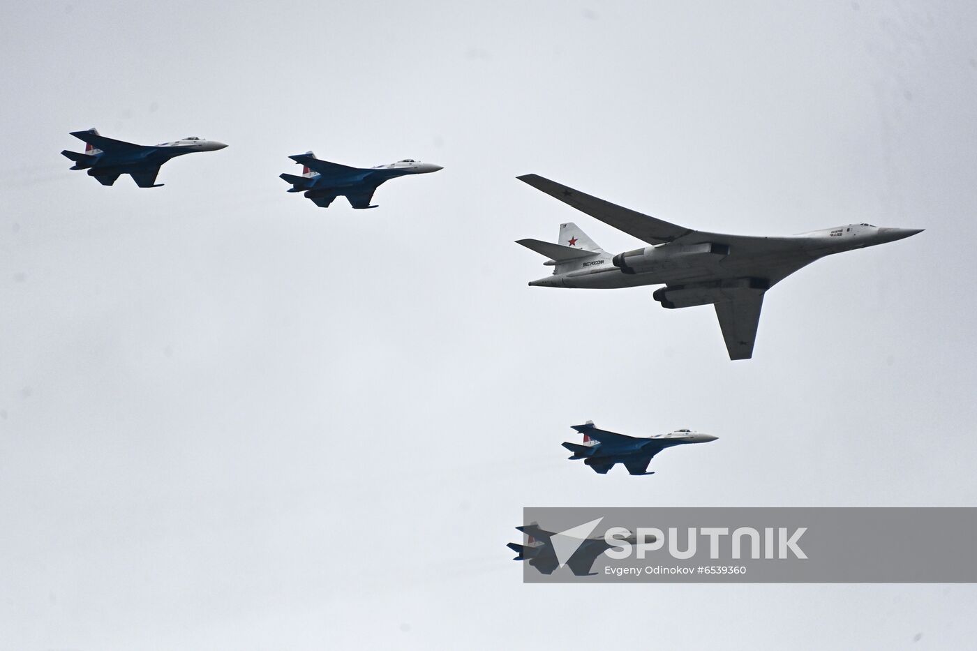 Russia Victory Day Parade Air Segment