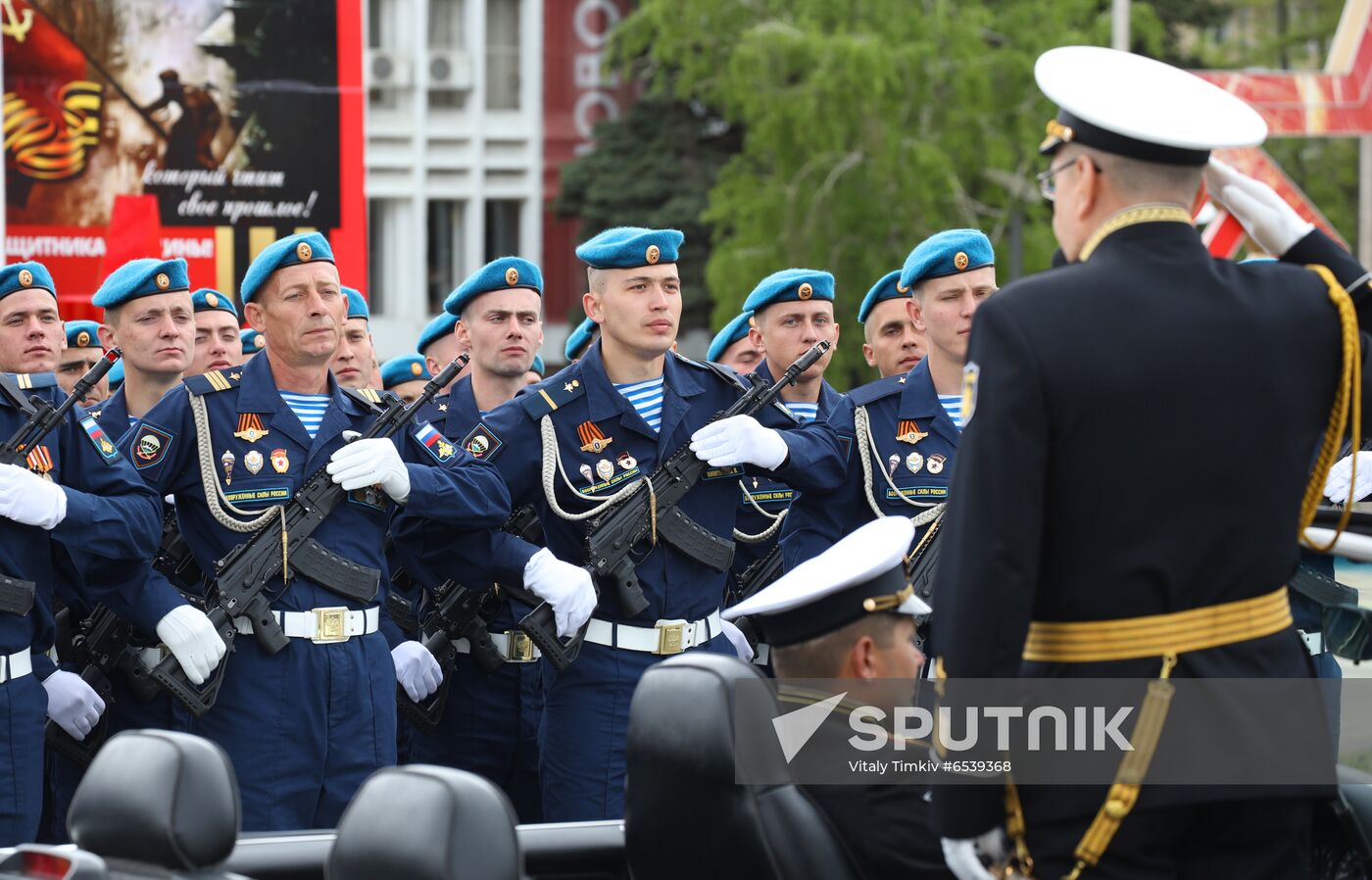 Russia Regions Victory Day Parade