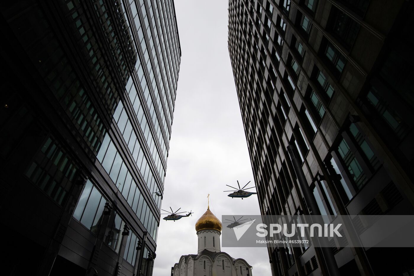 Russia Victory Day Parade Air Segment