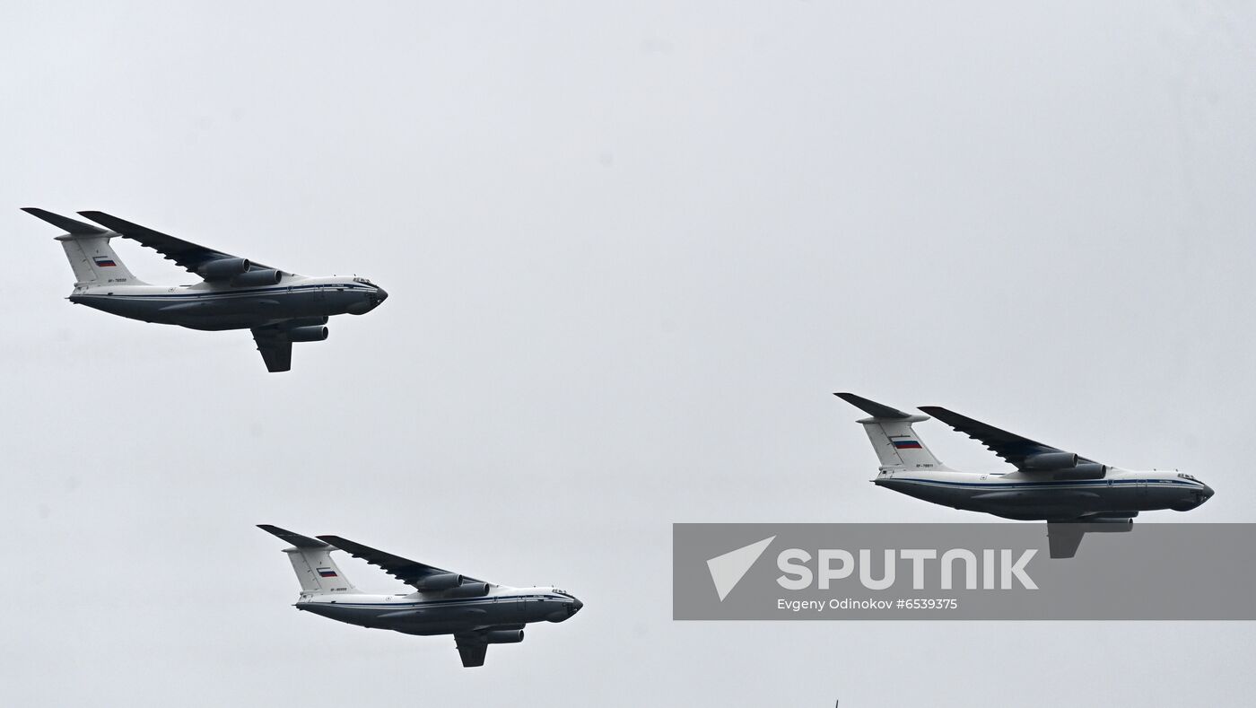 Russia Victory Day Parade Air Segment