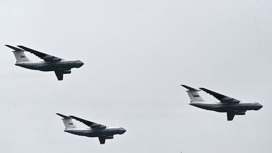 Russia Victory Day Parade Air Segment