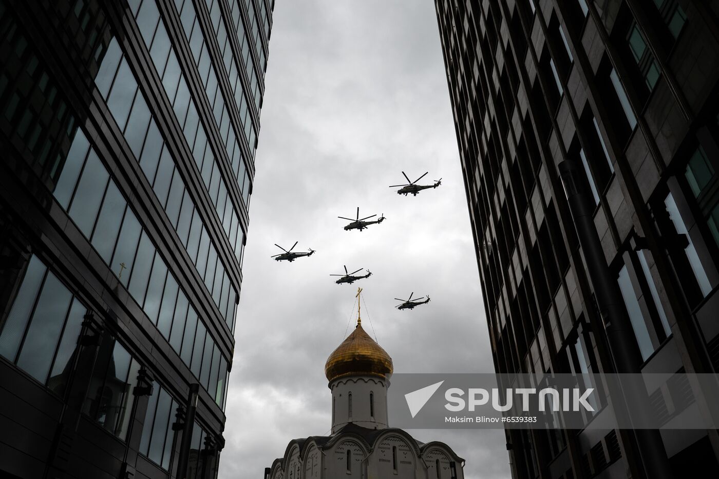 Russia Victory Day Parade Air Segment