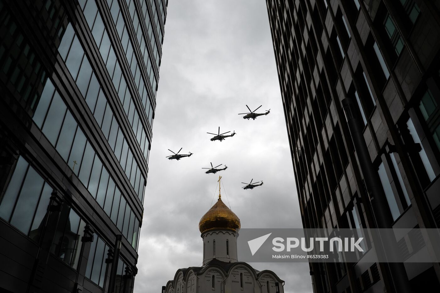 Russia Victory Day Parade Air Segment
