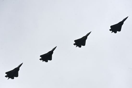 Russia Victory Day Parade Air Segment