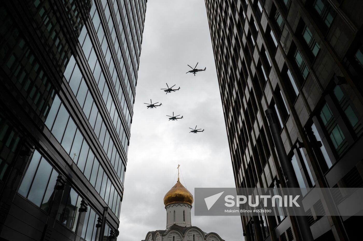 Russia Victory Day Parade Air Segment