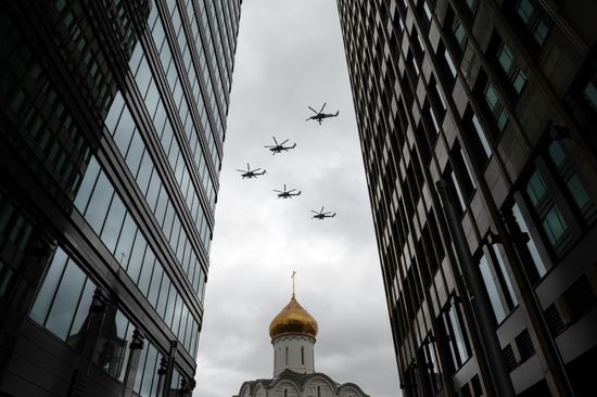 Russia Victory Day Parade Air Segment