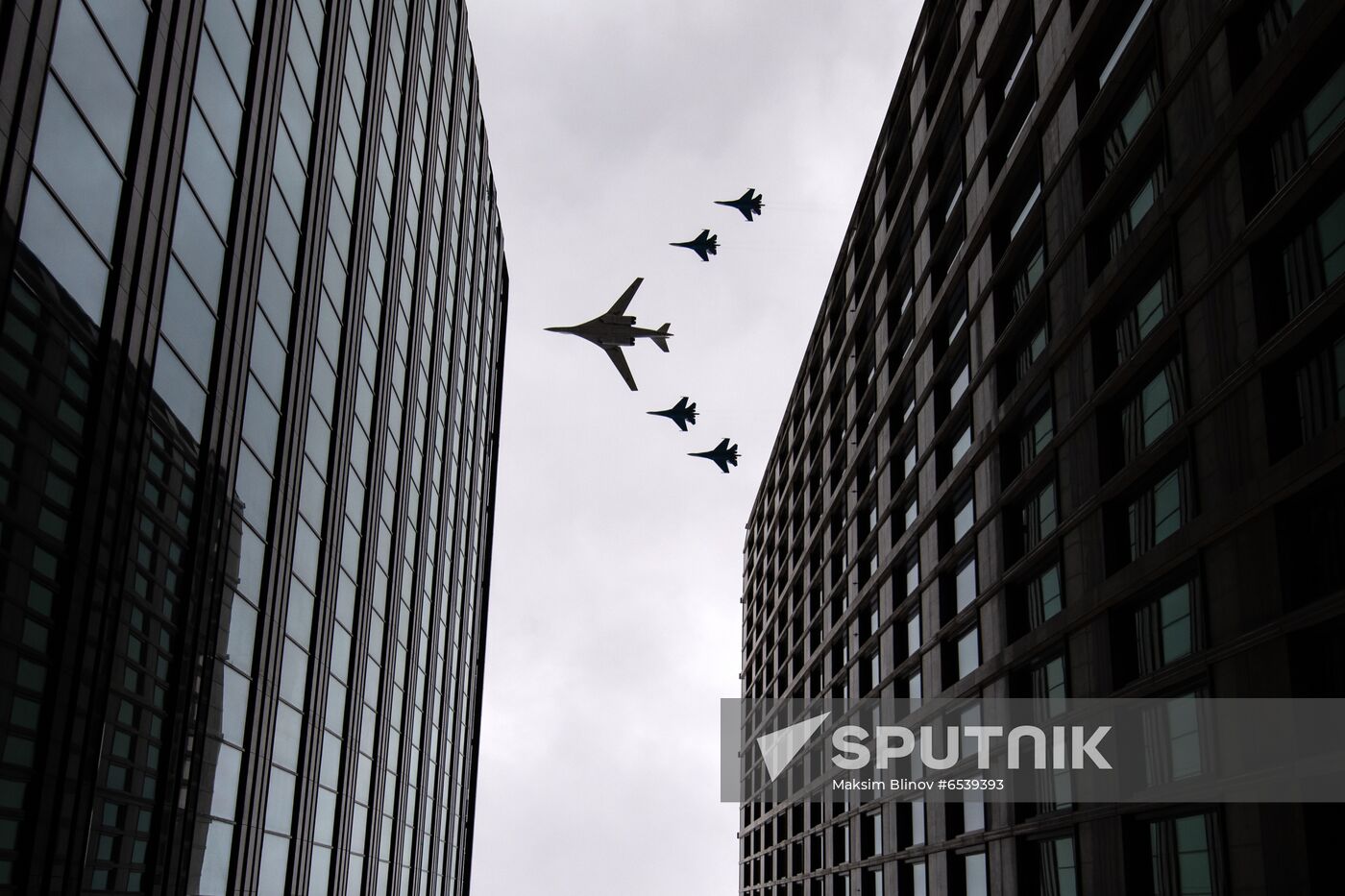 Russia Victory Day Parade Air Segment