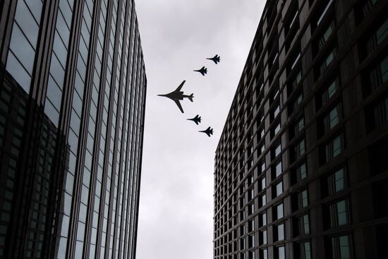 Russia Victory Day Parade Air Segment