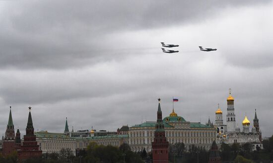 Russia Victory Day Parade Air Segment