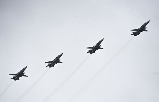 Russia Victory Day Parade Air Segment